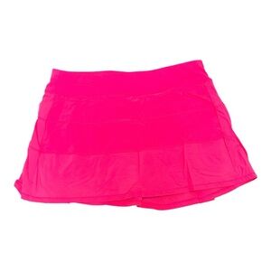 MECDAR Athletic Skirt Hot Pink Shorts Attached Sz M US 10